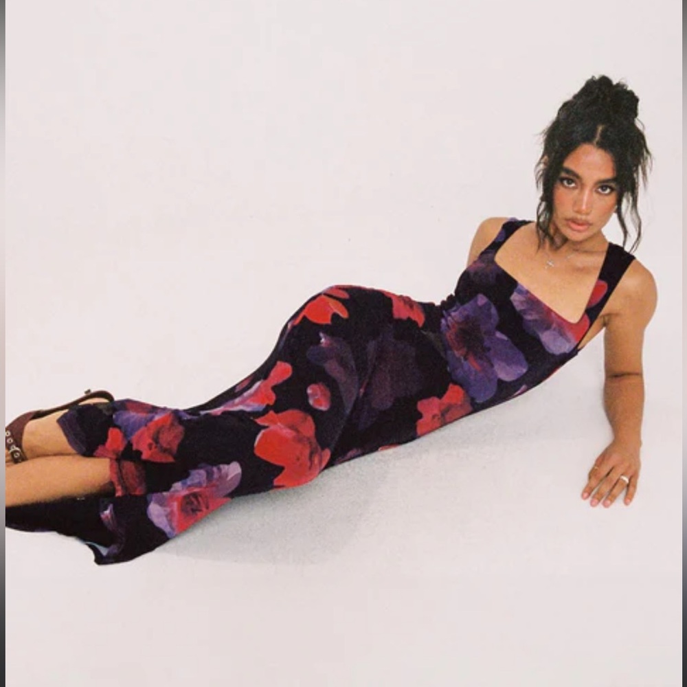 Princess Polly Eviana Maxi Dress Floral